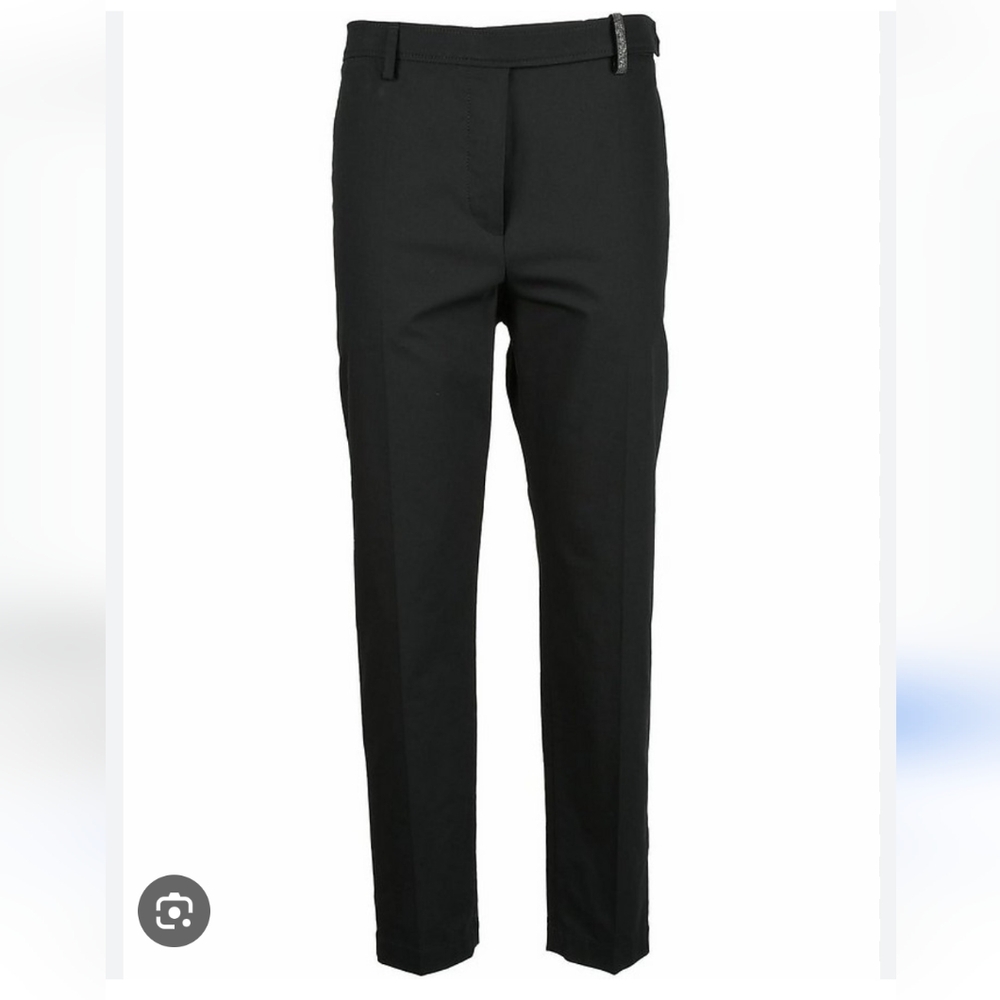 Brunello Cucinelli Stretch Cotton Capri Pants